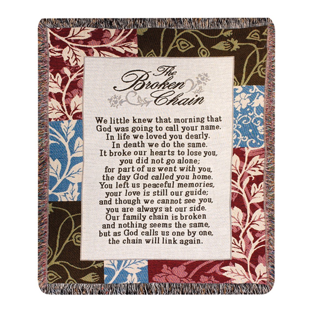 Broken Chain Tapestry Throw ATBCTH