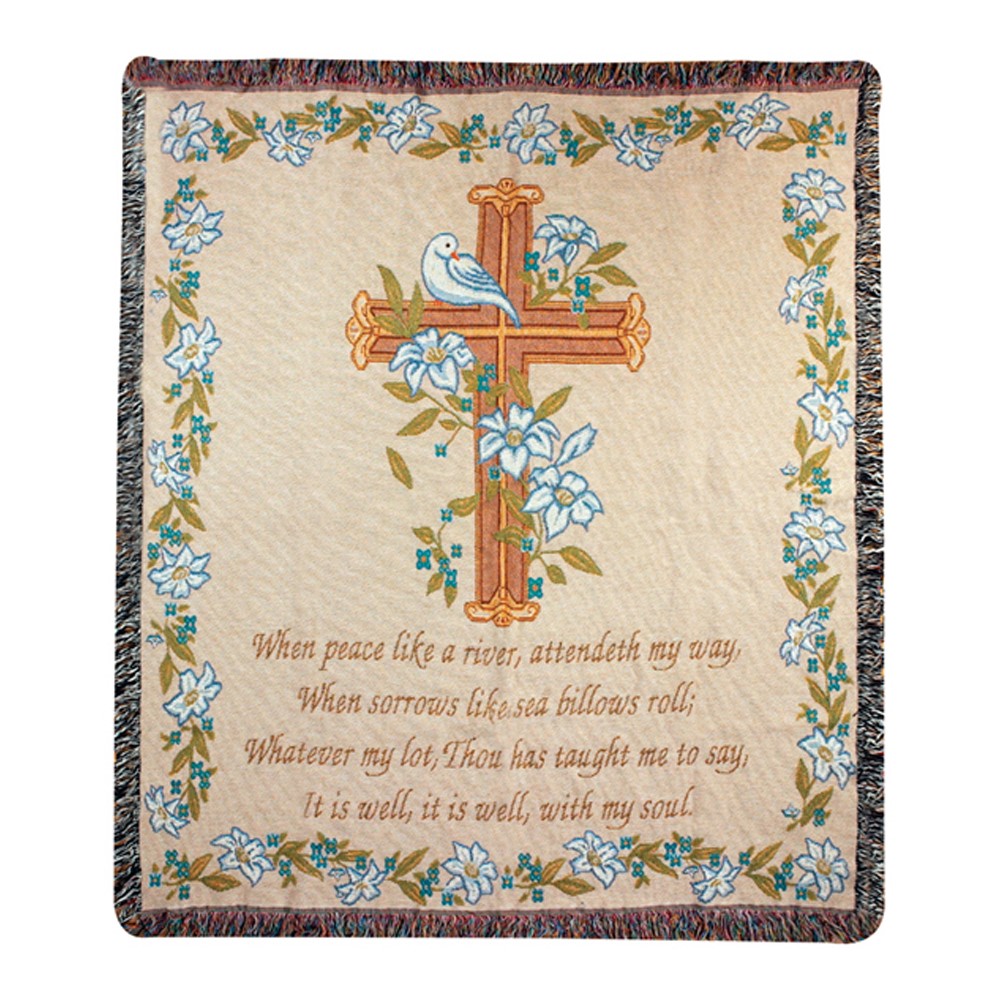 It Is Well With...Tapestry Throw ATIIWW