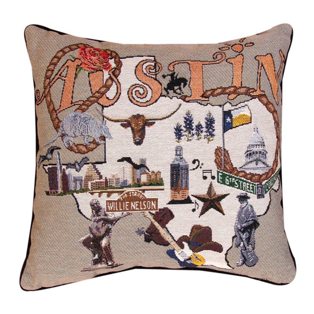 Austin 2 Pillow CUSTOM-TLAUT2