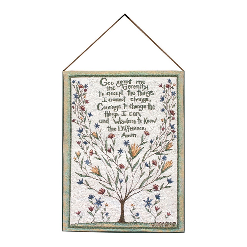 Serenity Prayer Tapestry Bannerette HWSERE