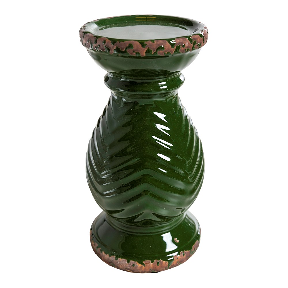Earth Candle Holder Verde Small ICCSVS