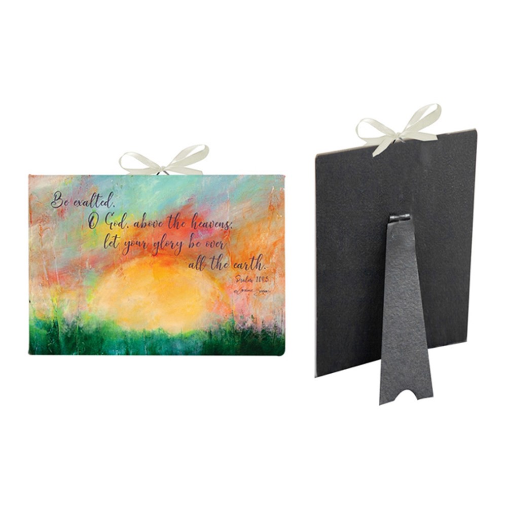 Be Exalted Ceramic Inspirational Plaque ICIPBE