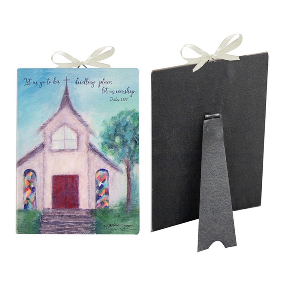 His Dwelling Place Ceramic Inspirational Plaque ICIPDP