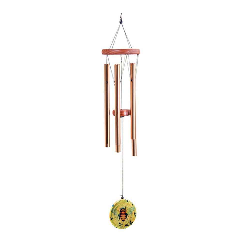 Metal Spinner Bees Wind Chime IMWCBS