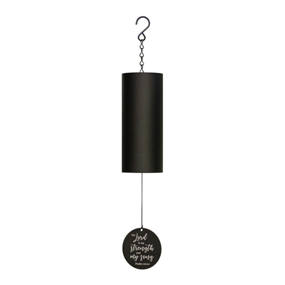 Metal Cylinder Inspirational Wind Chime IMWCCY