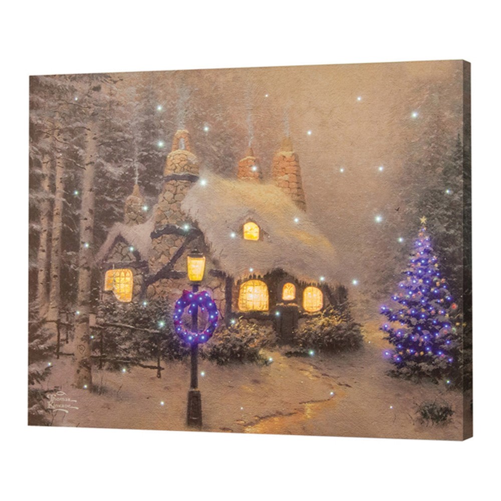 Stonehearth Hutch Fiber Optic Canvas IOFCSH