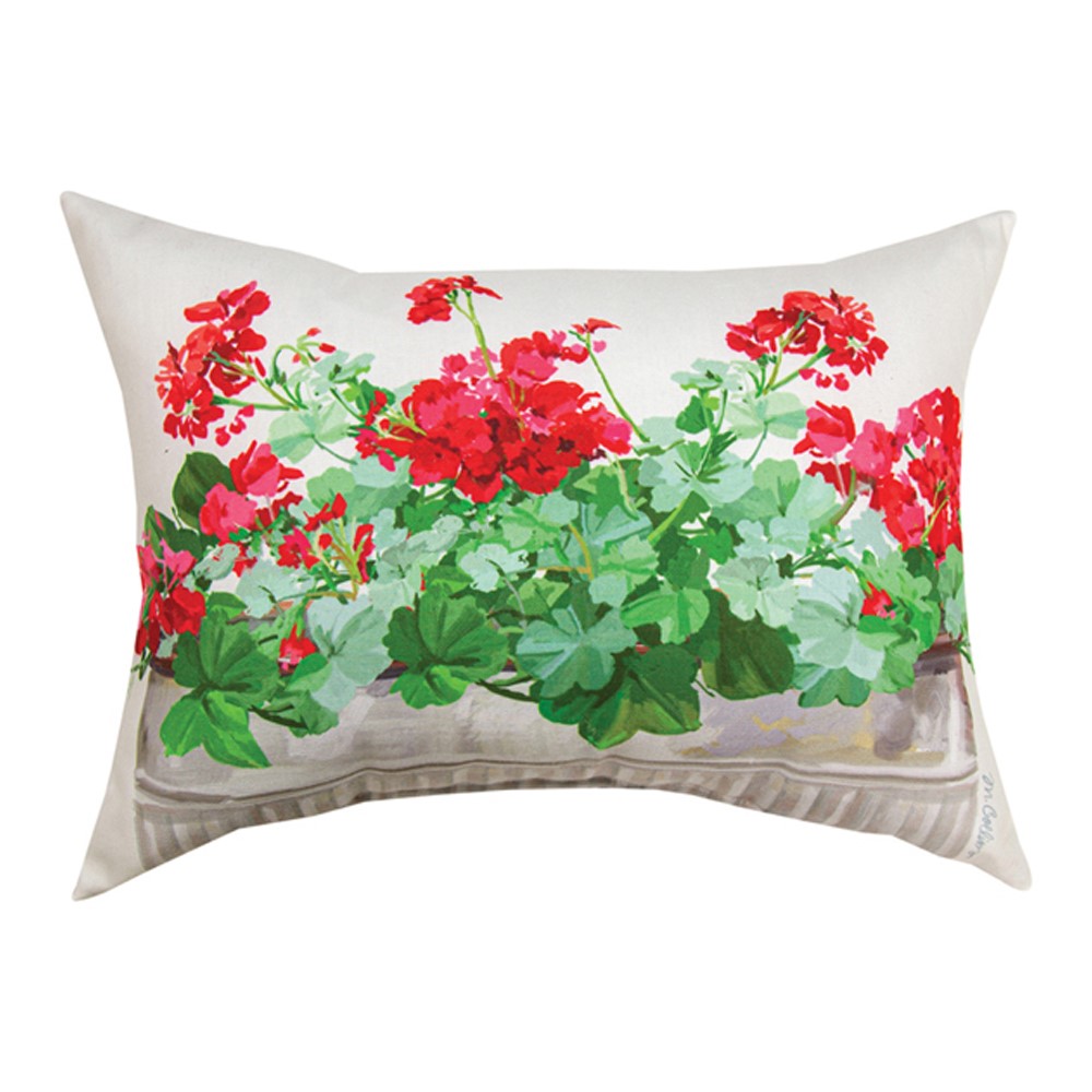 Geranium shop outdoor pillows