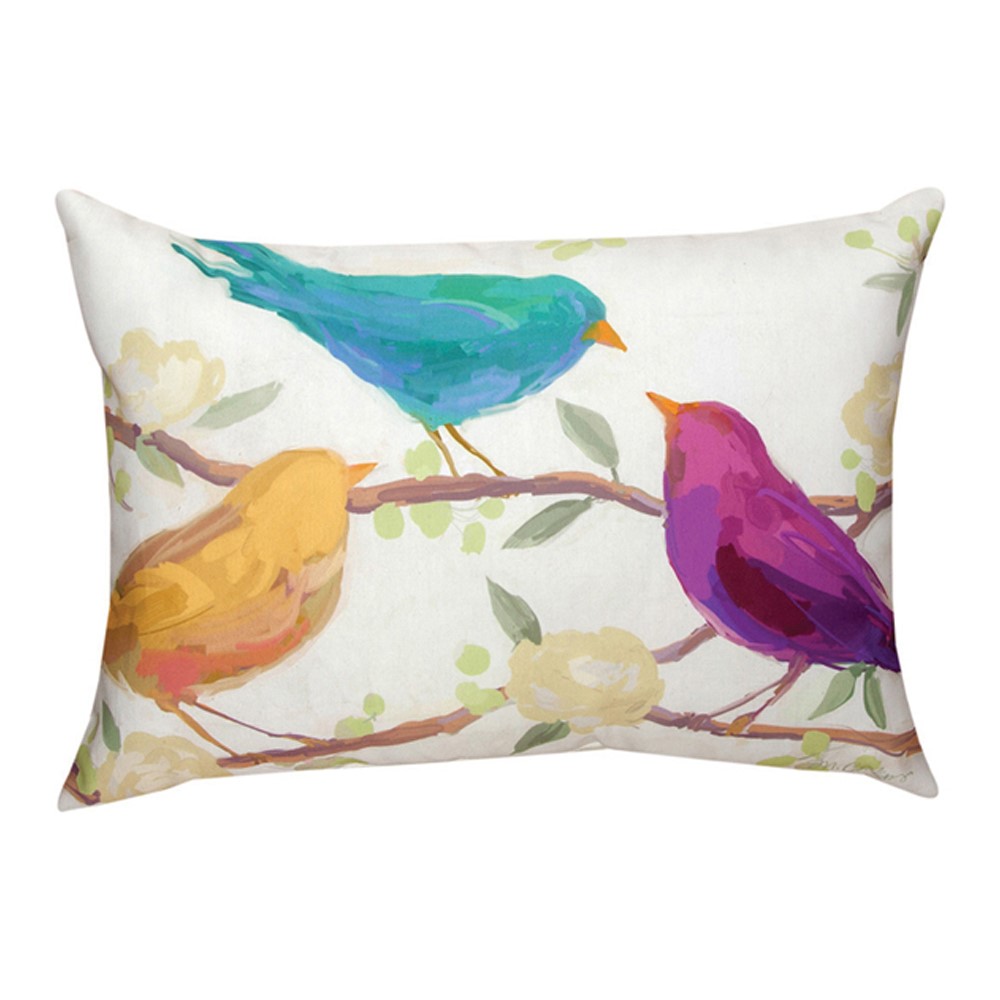Bird Song Climaweave Pillow | Manual Woodworkers & Weavers