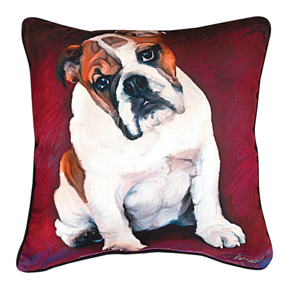Bulldog Baby Pillow SLBBBD