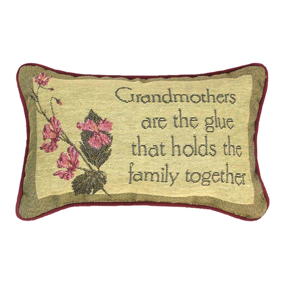 Grandmothers Are The Glue... Word Pillow TWGGHF