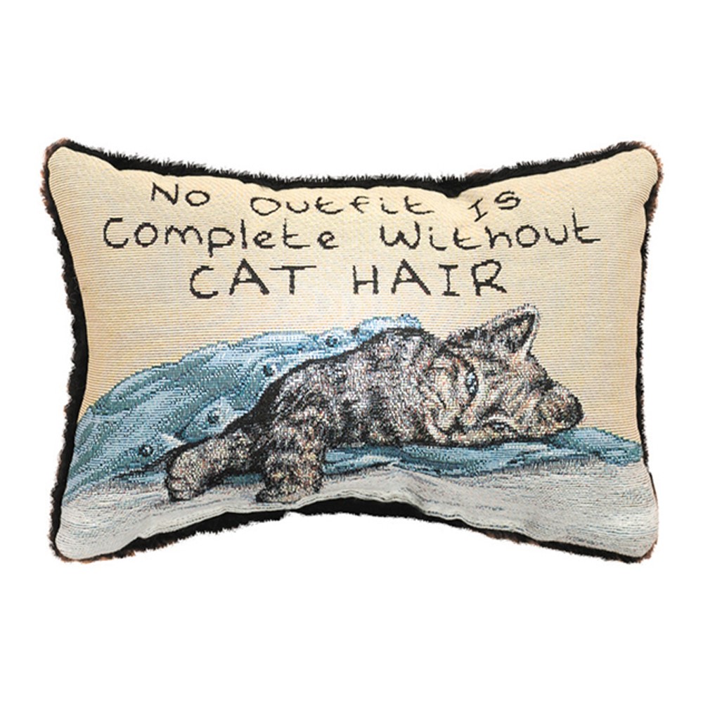 No Outfit Is Complete... Word Pillow TWNOIC