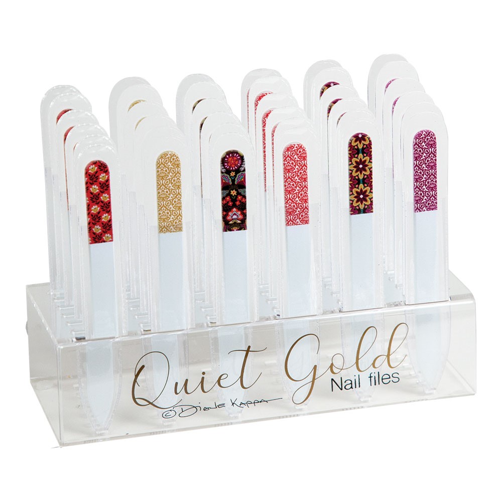 Quiet Gold Glass Nail File Assortment IGIJQG