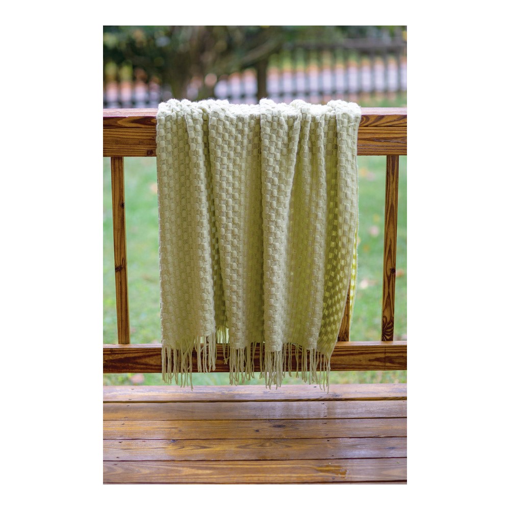 Acrylic Throw - Sage AIELAS