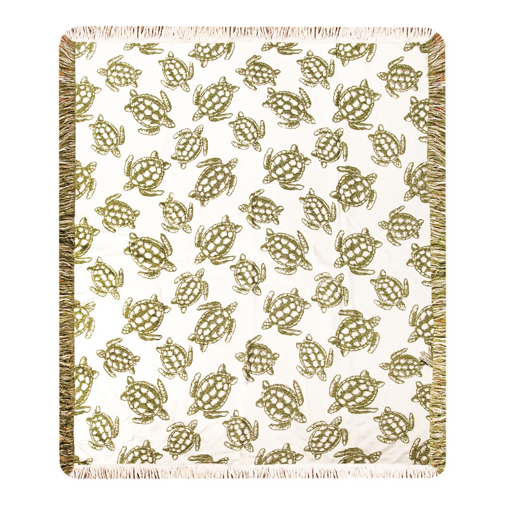 Sea Turtle Rayon Throw ATRSET