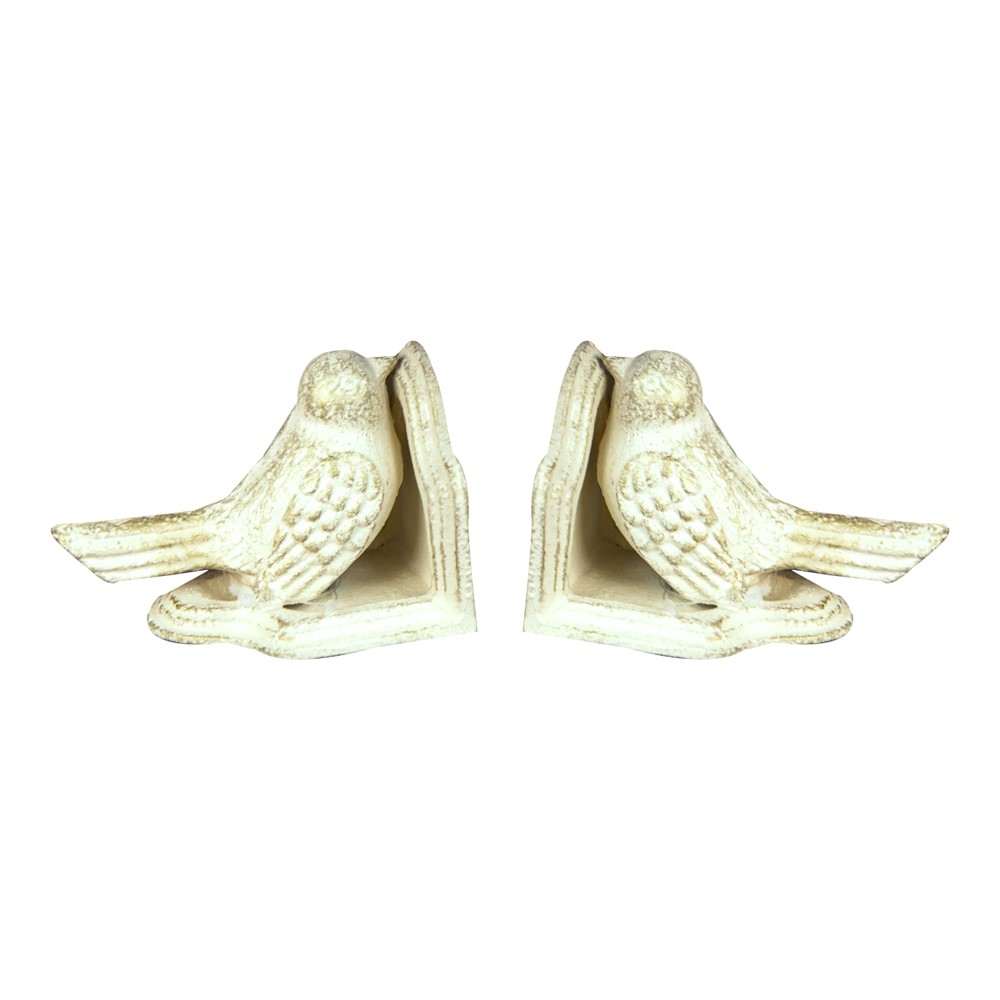 Birds Cast Iron Book Ends IMBKBD