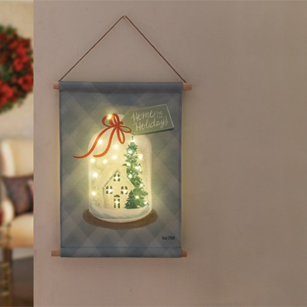 LED Wall Hanging -Snow Globe IOFOSG