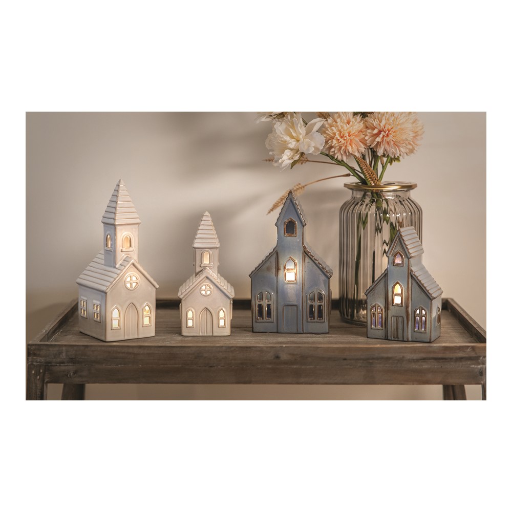 Light Unto My Path LED Church - Cream ICICCC
