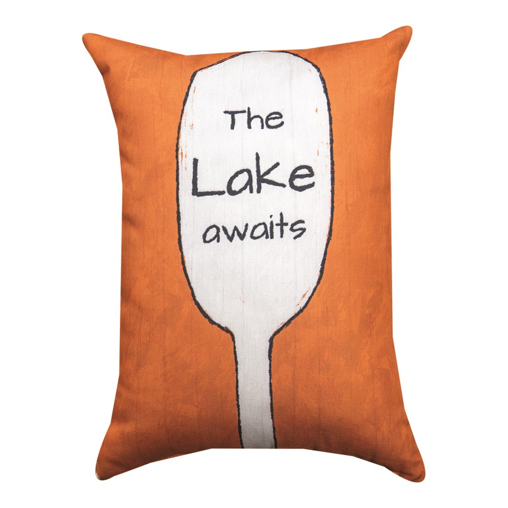 The Lake Awaits Climaweave Pillow SHTLAW