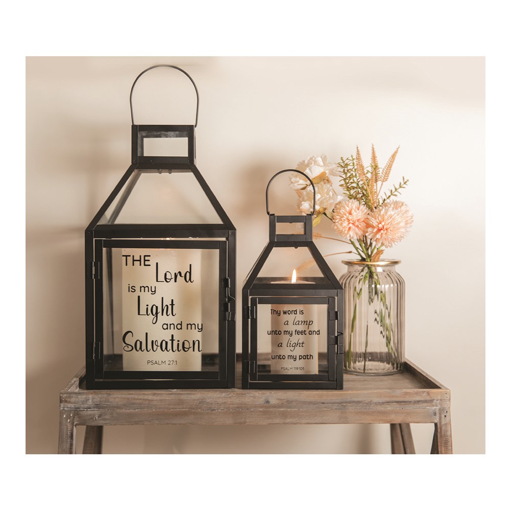 Be Still Metal Lantern Asst IMINLL