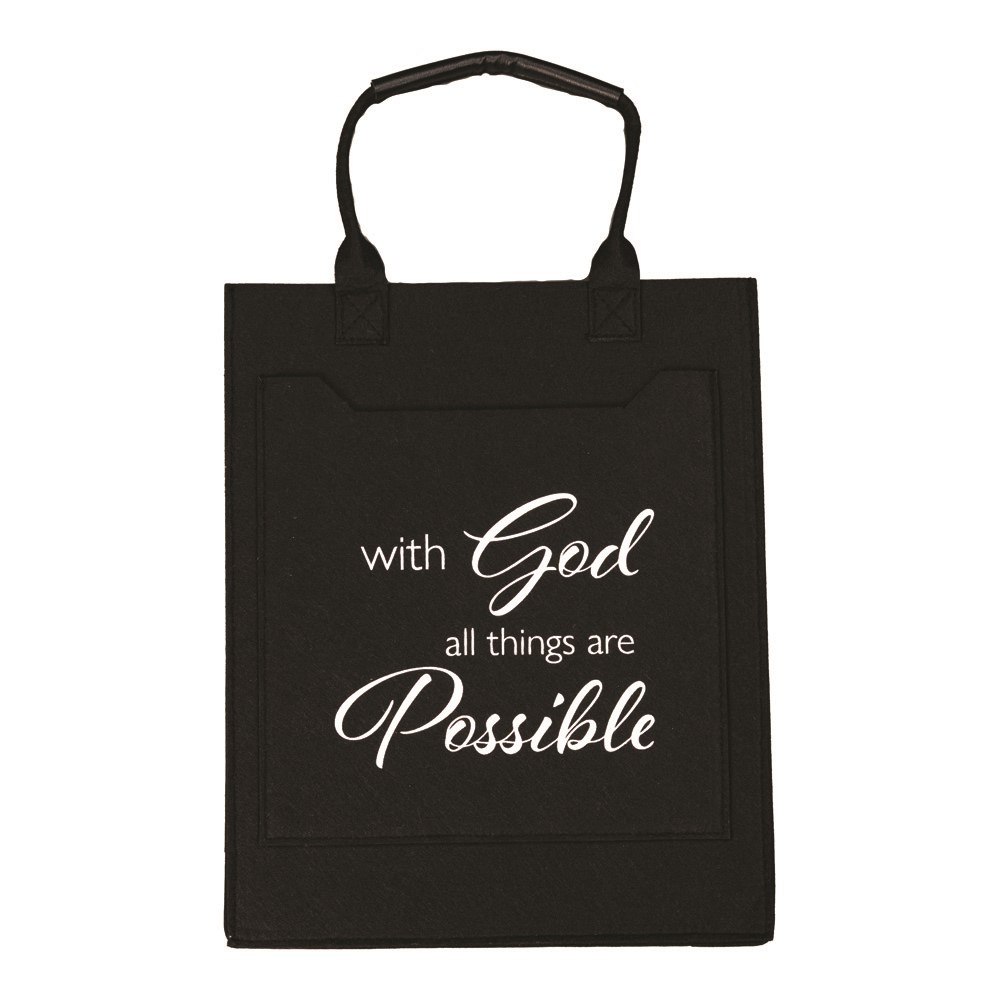 With God Felt Inspirational Tote IOTOGP