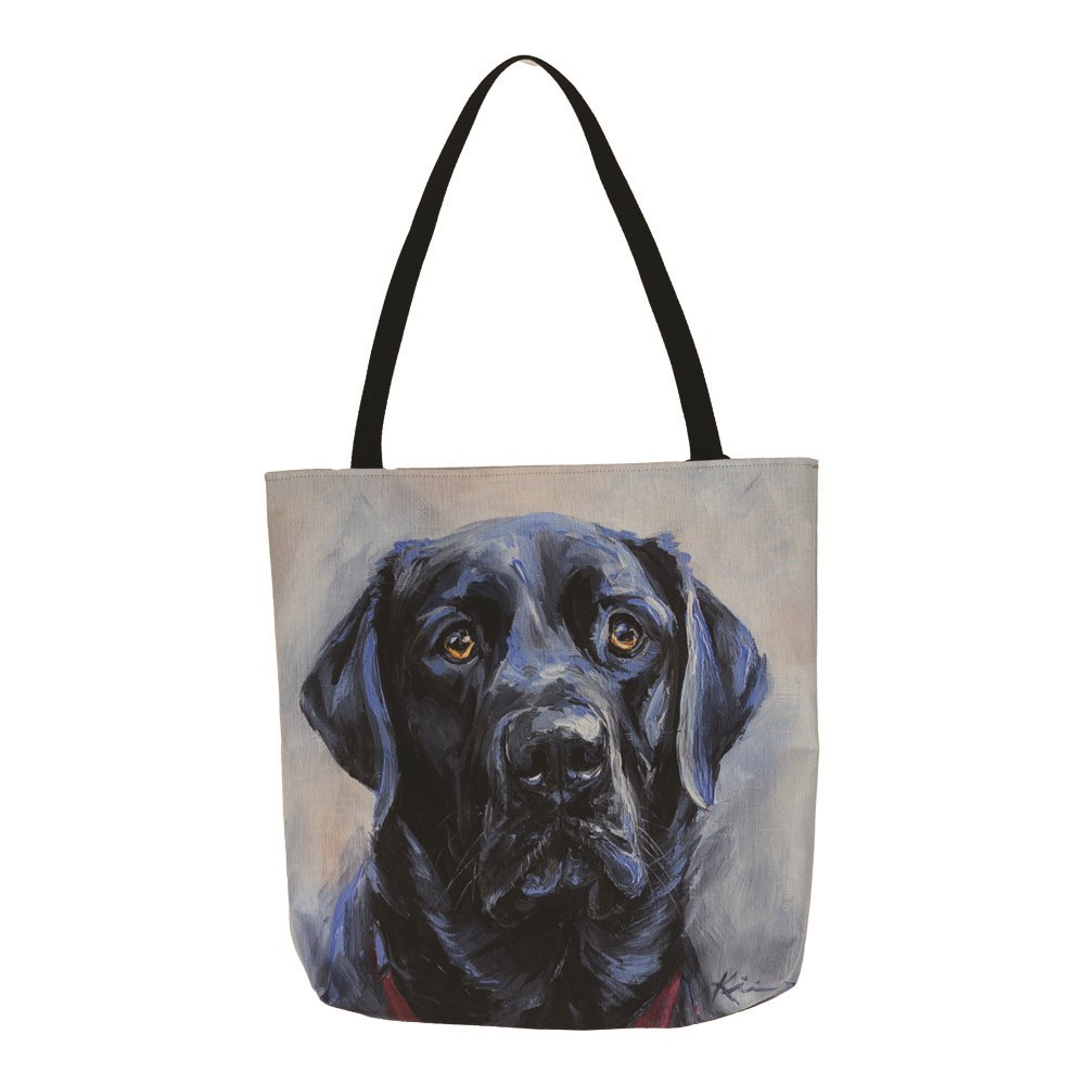 Black Lab Printed Tote SOBBL