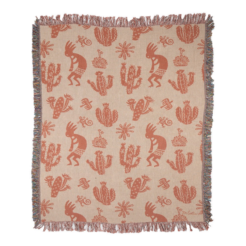 Kokopelli Tapestry Throw ATKOK