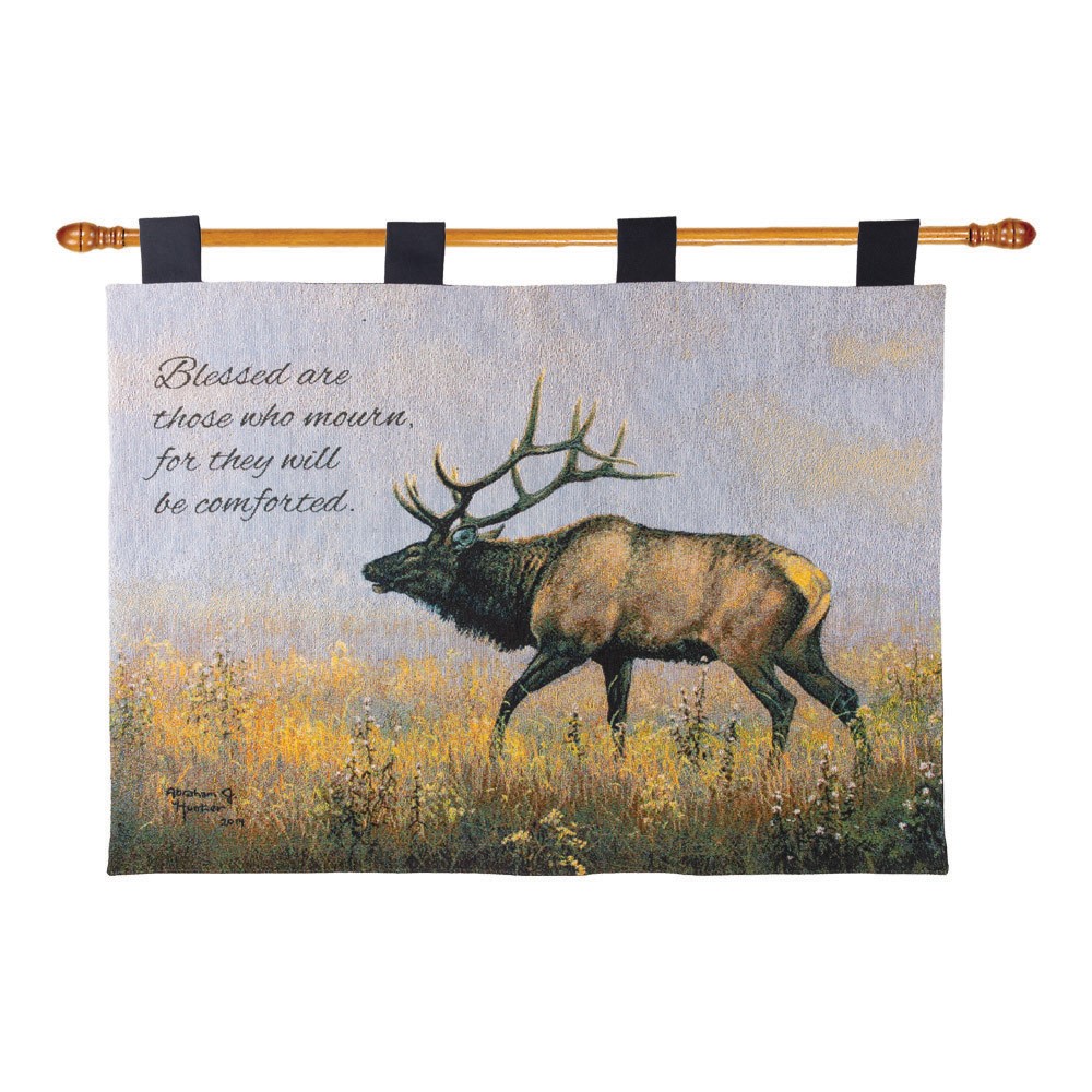 Grey Ghost W/Verse Wall Hanging HWGREV
