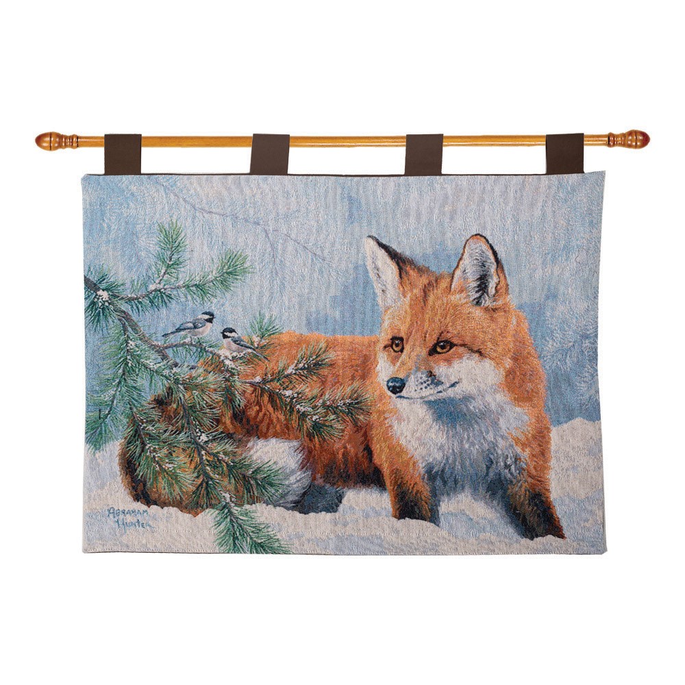 Snow Day Tapestry Wall Hanging HWSND