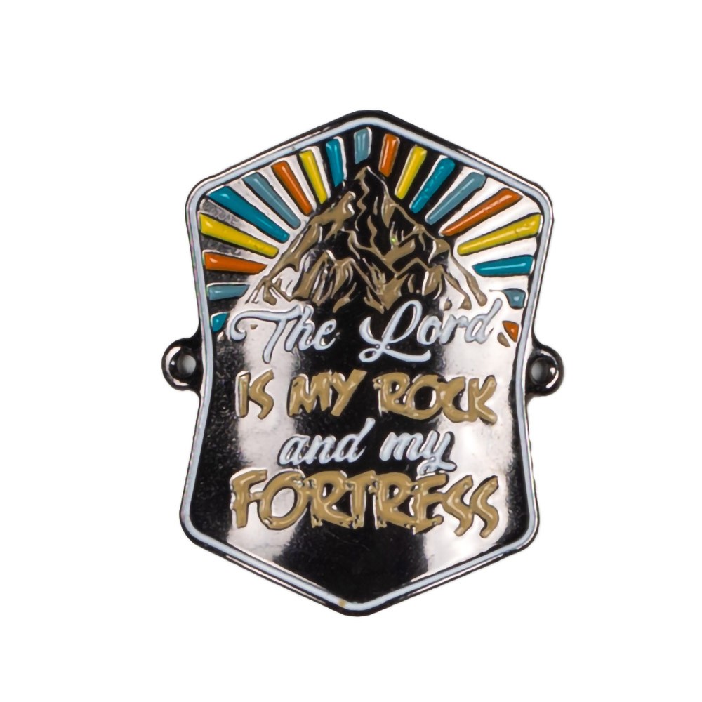 Hiking Stick Medallion - Lord Is My Rock IMMDLR
