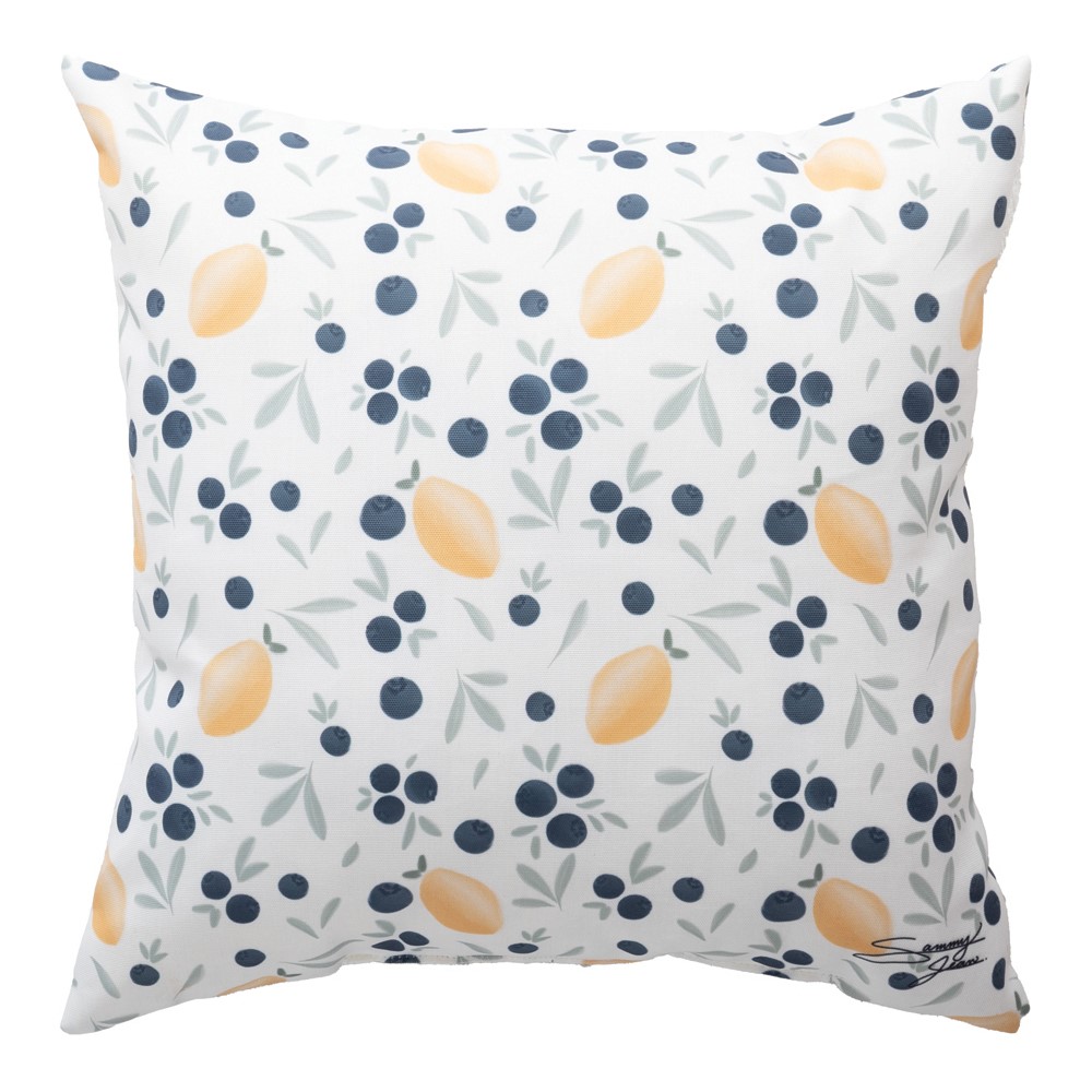 Lemon Berry Cimaweave Pillow SLLBRY