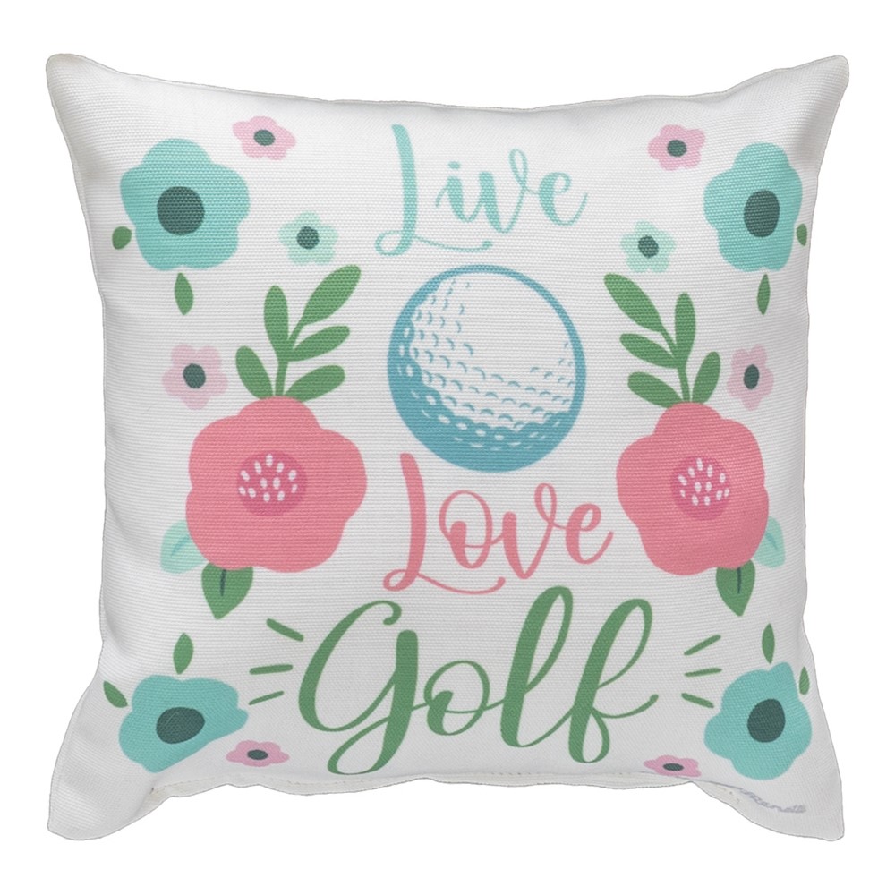 Golfing Live Love Golf Climaweave Pillow SDLLG