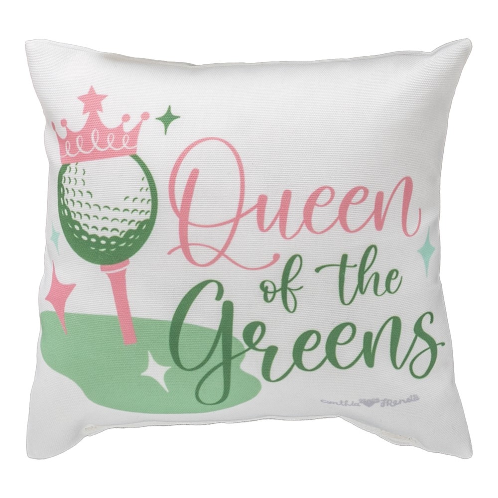 Golfing Queen Of The Greens Climaweave Pillow SDQOG