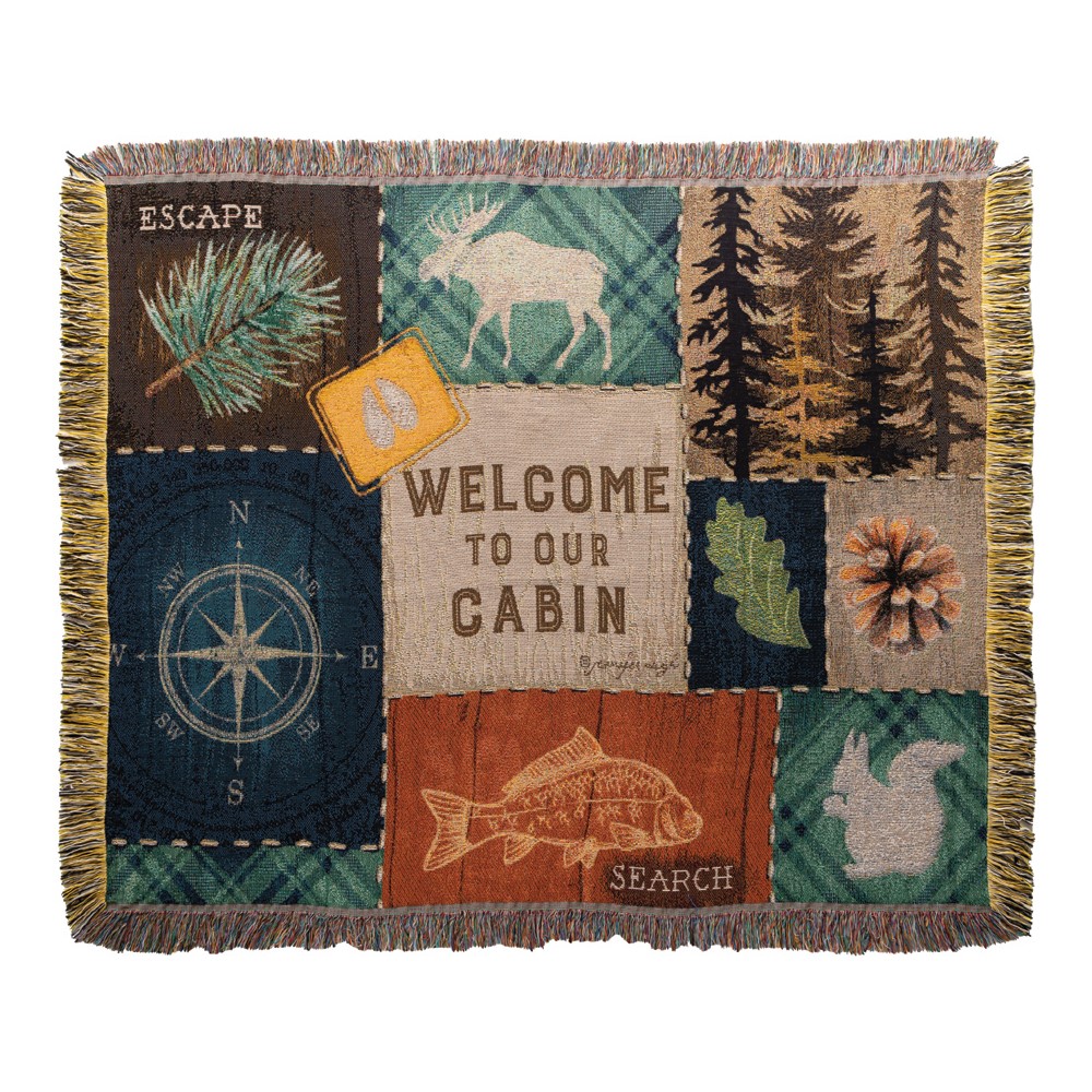 Escape To Nature Tapestry Throw ATETN