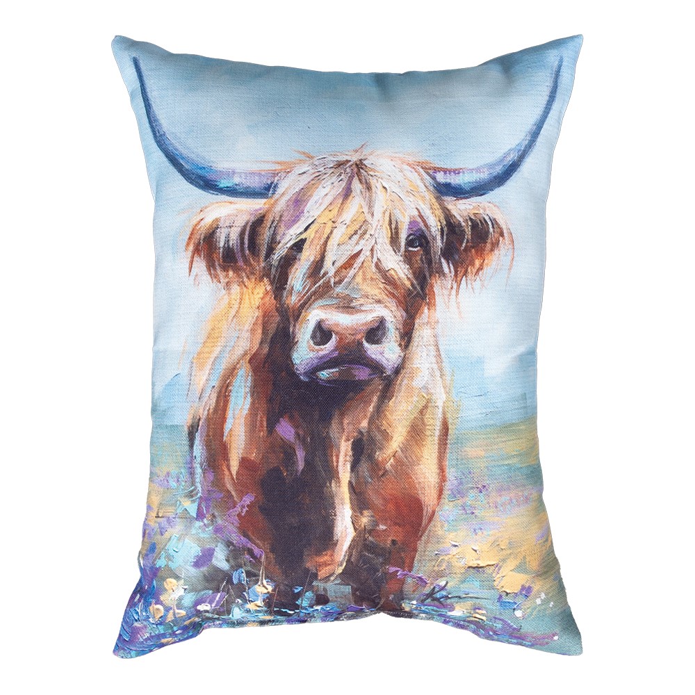 Highland Cow Climaweave Pillow SHLCOW