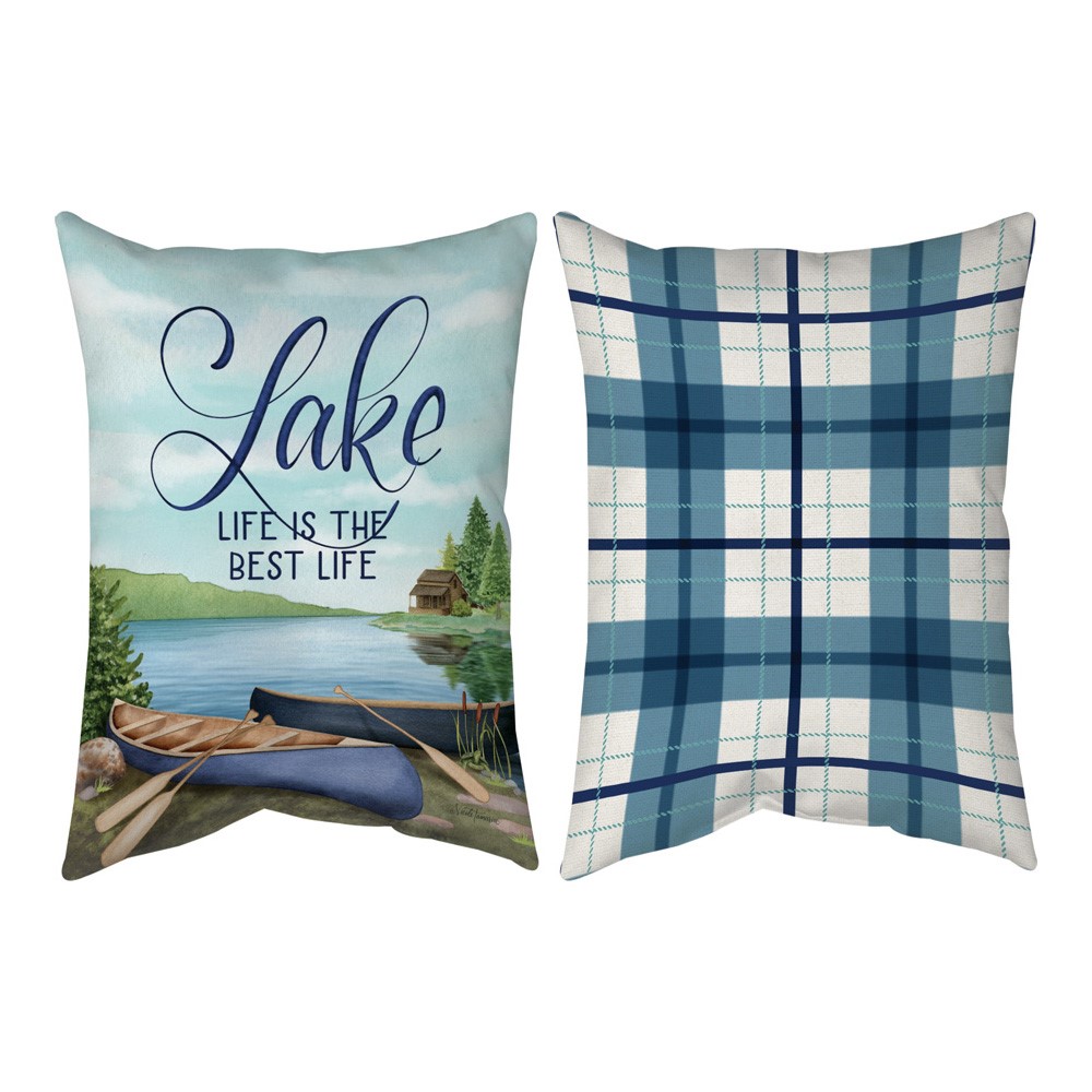 Lake Life - Lake Life Is The Best Life Climaweave Pillow SHLLB