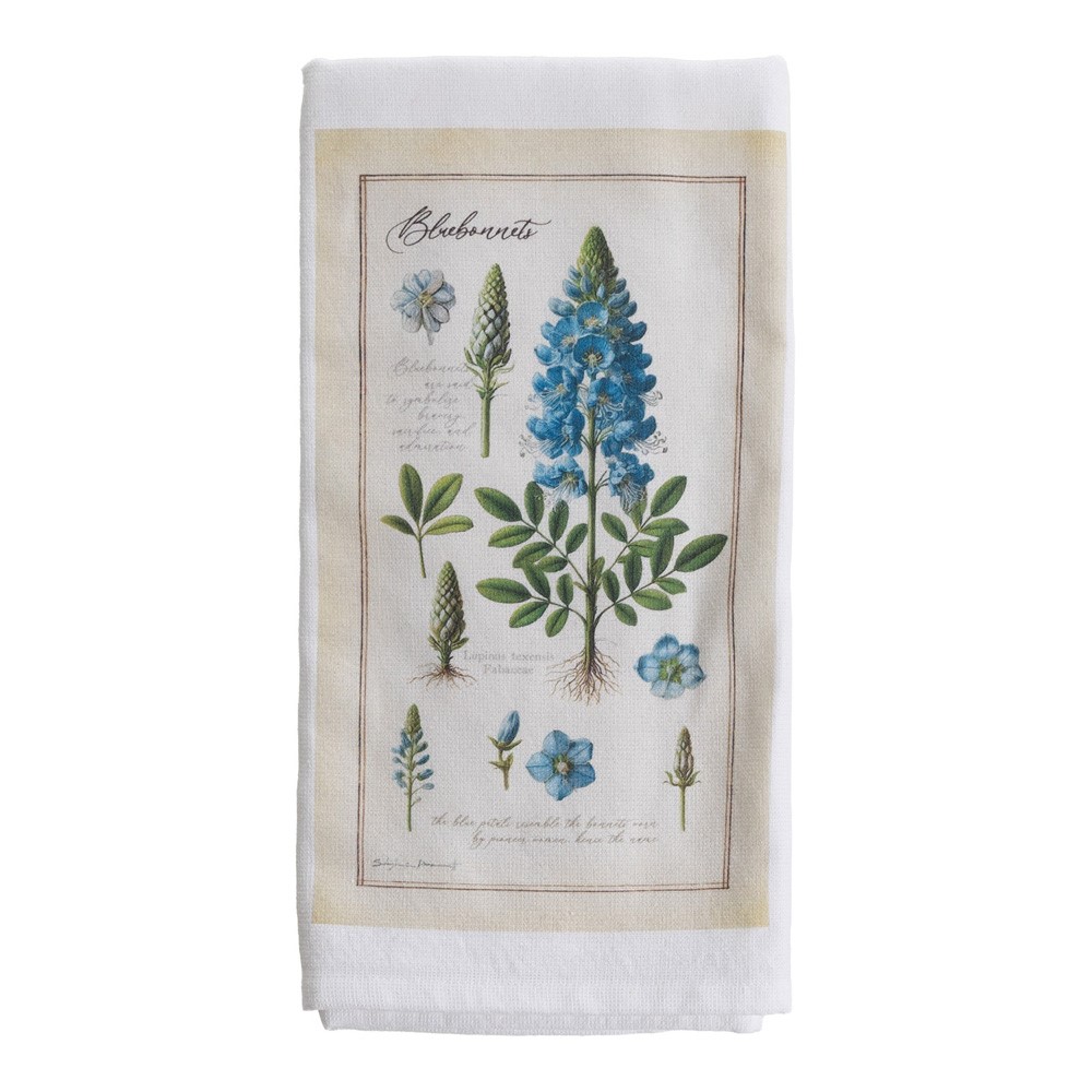 Bluebonnets I Terry Hand Towel STYB1