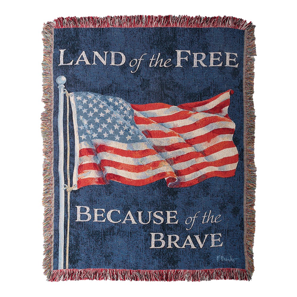 Land of the Free Tapestry Throw ATLOTF