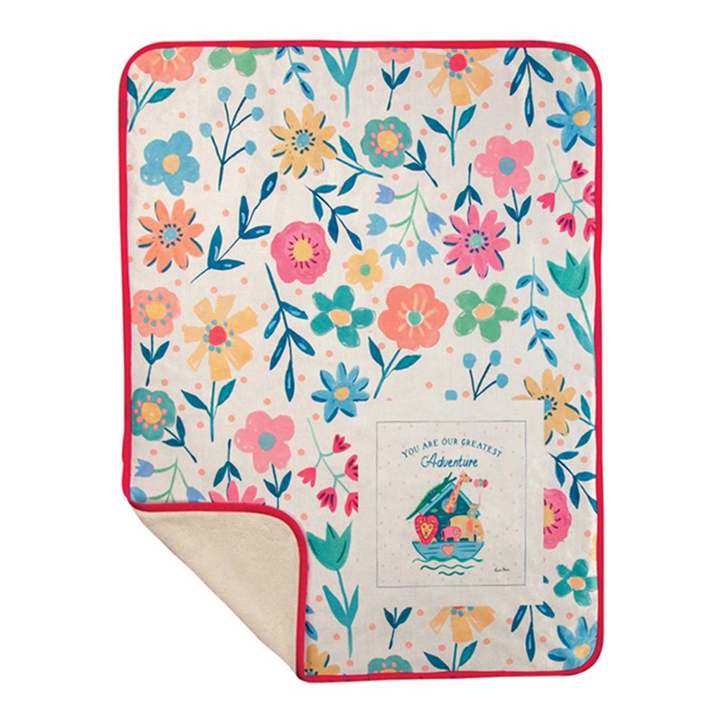 The Greatest Adventure Baby Fleece Throw AIIZHB