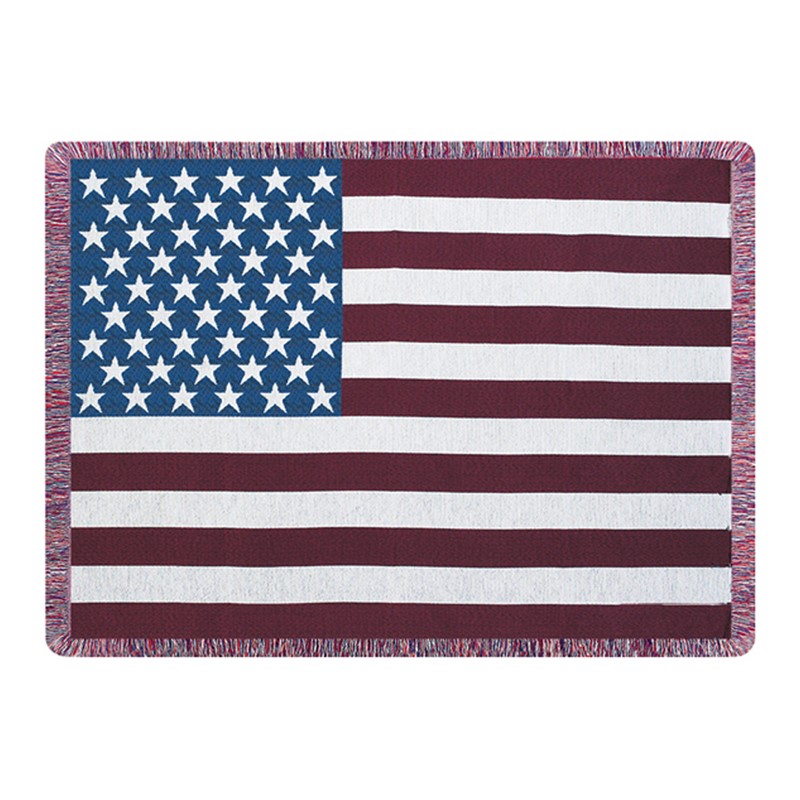 Stars & Stripes Tapestry Throw ASST23