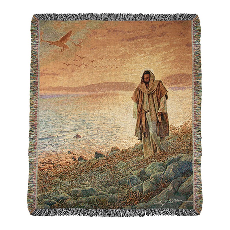 In The World But Not of The World Tapestry Throw ATIWNW