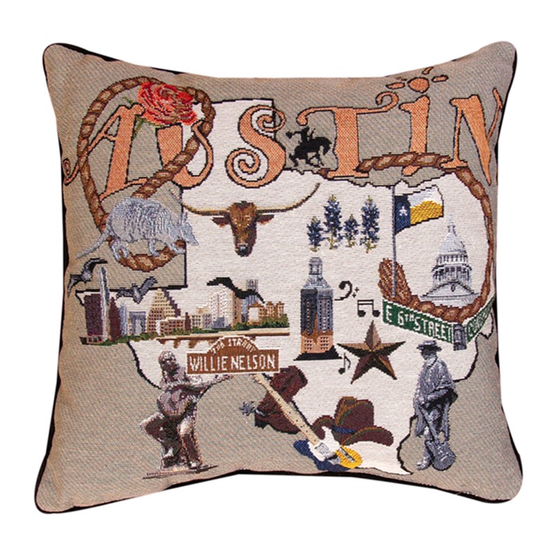 Austin 2 Pillow CUSTOM-TLAUT2