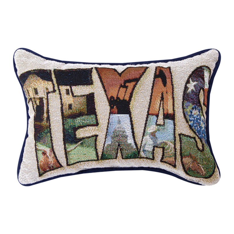 Texas Word Pillow CUSTOM-TWTEXS
