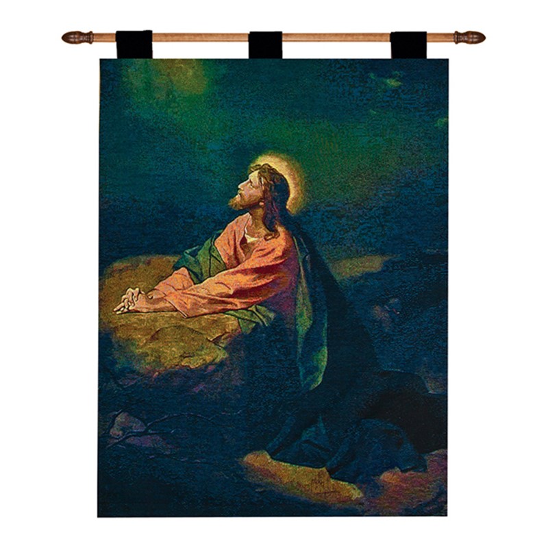 Garden of Gethsemane Tapestry Wall Hanging HWTGGH