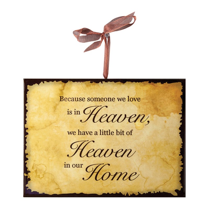 Heaven Home Ceramic Plaque ICIPHH