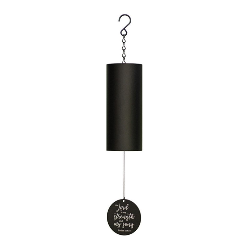 Metal Cylinder Inspirational Wind Chime IMWCCY