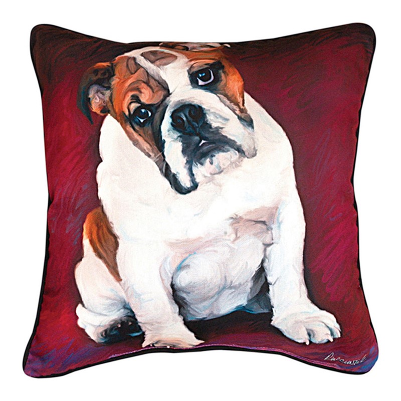 Bulldog Baby Pillow SLBBBD