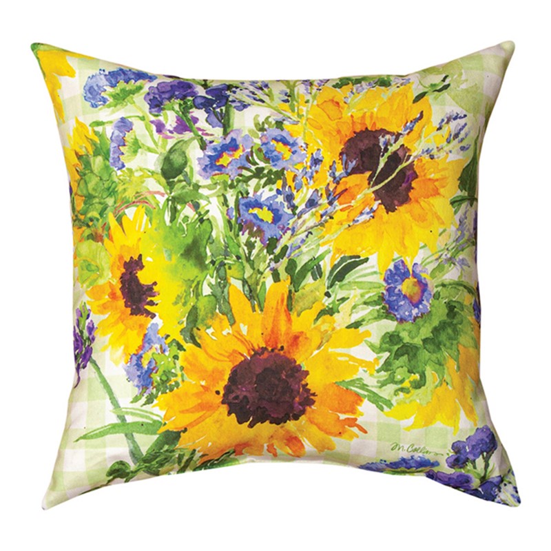 Sunflower Bouquet Climaweave Pillow SLSBS