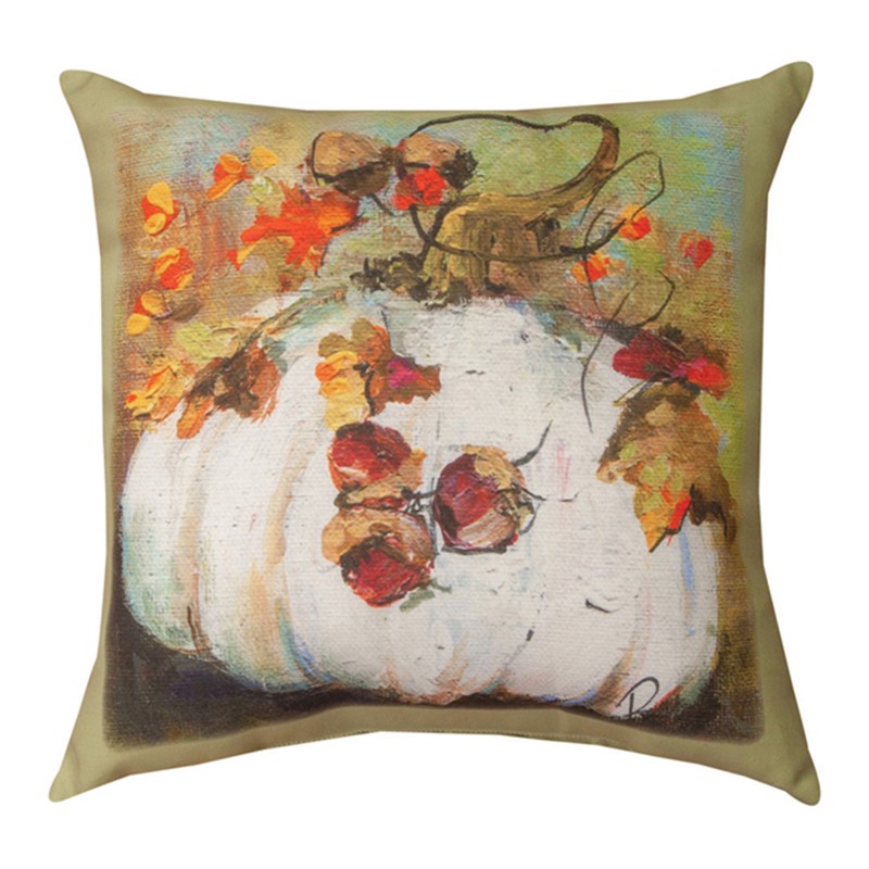 White Pumpkin Climaweave Pillow SLWPMP