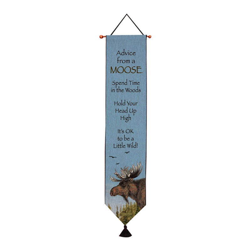 Advice From A Moose Bell Pull TBPAMSE