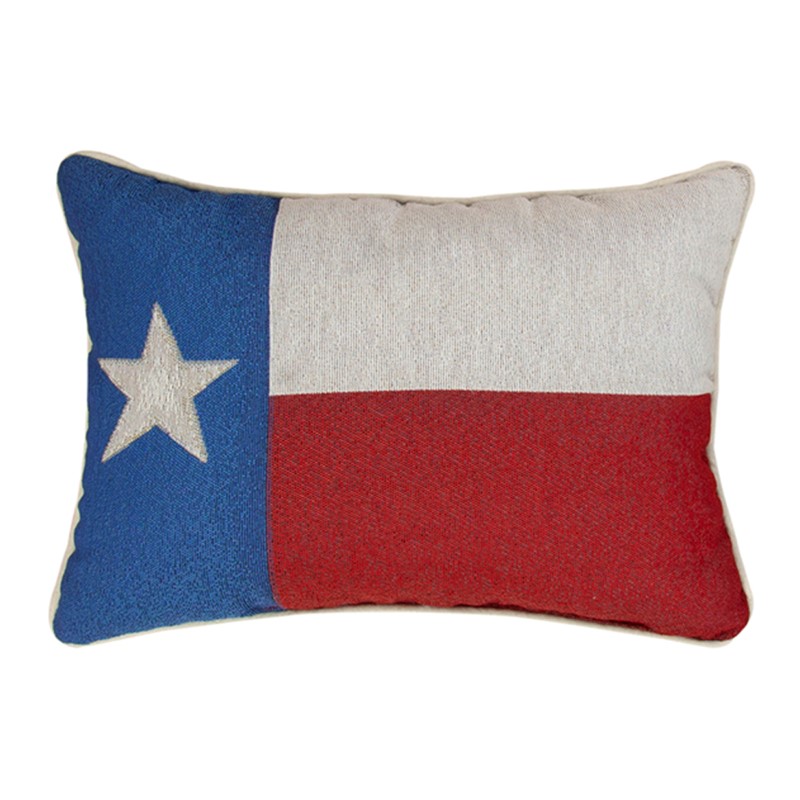 Lone Star Flag Rectangle Pillow THLSF